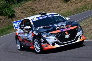 Christopher Lucchesi all&#039;atto finale del &#039;Tricolore&#039; rally di Sanremo