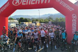 Garfagnana in vetrina con la ‘Granfondo dei Laghi”: oltre 400 atleti al via della gara ciclistica