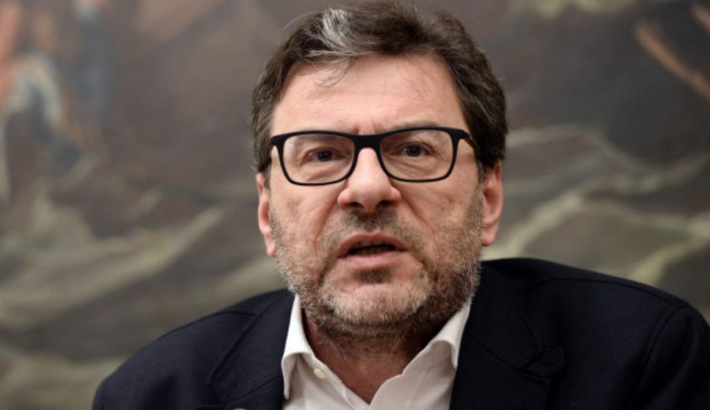 Giancarlo Giorgetti - foto LaPresse - LaGazzettadelSerchio.it