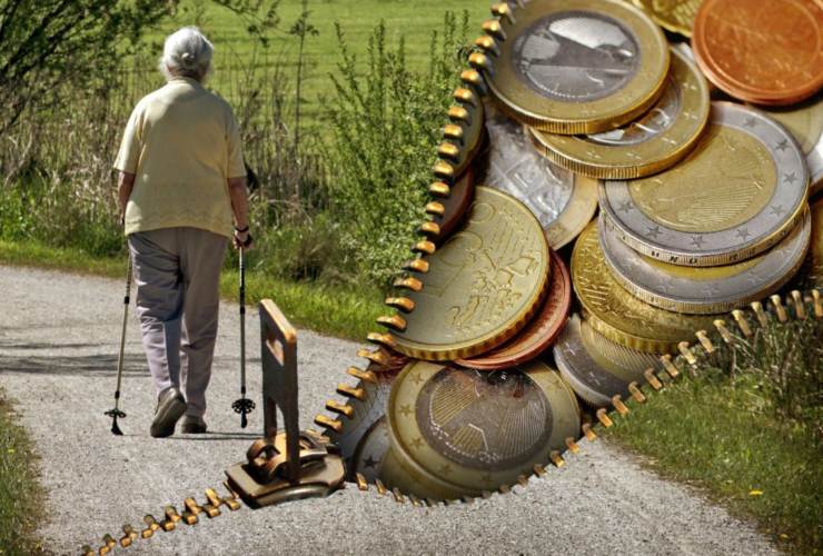 Le pensioni di febbraio in ritardo 