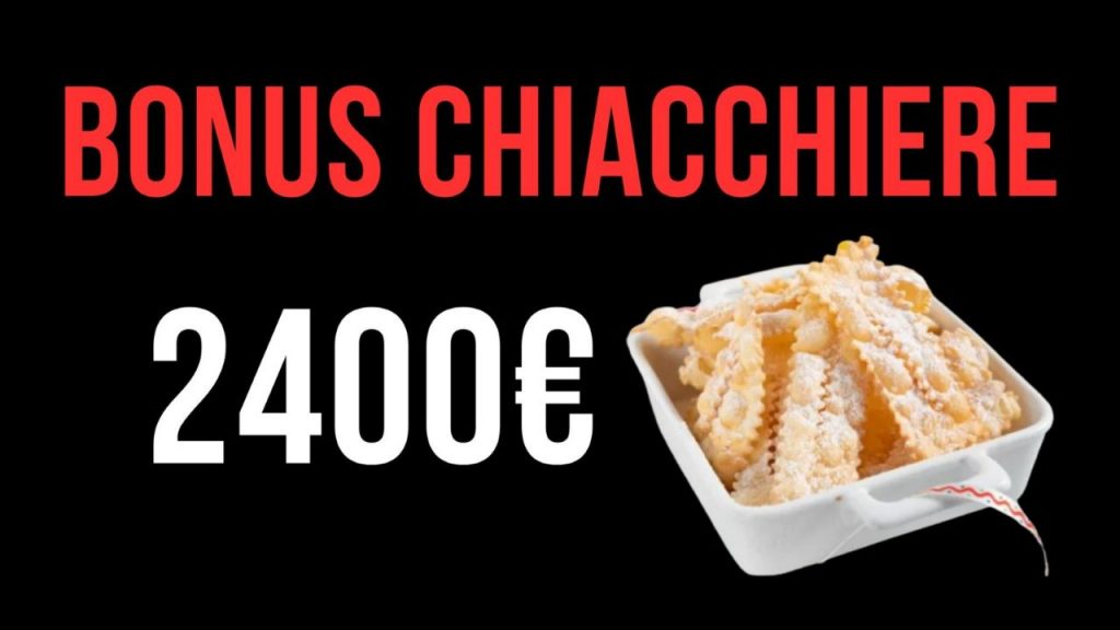 Bonus Chiacchiere in busta paga