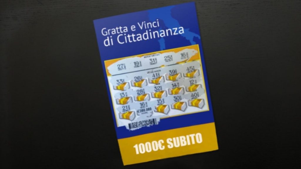 Gratta e Vinci la Cittadinanza