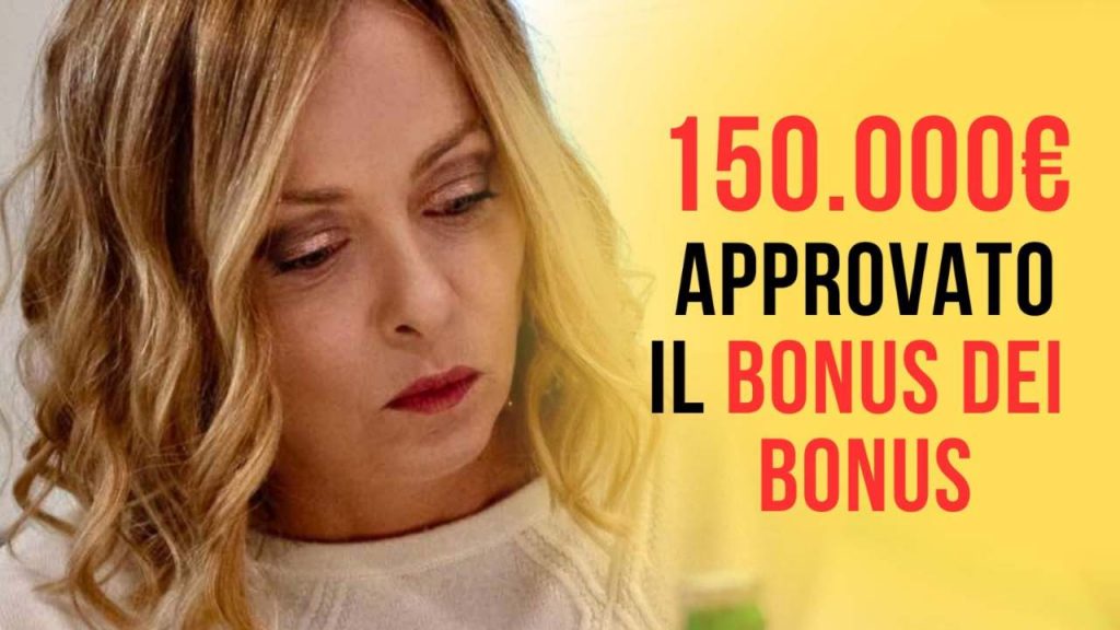 Il bonus della Meloni